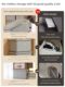 Clothing storage box with lid Household wardrobe Layered clothing toys finishing box Pants storage tool Storage box