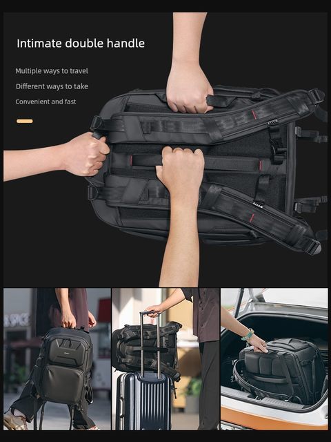 Ulanzi Youbasket BP10/09 photography package capacity hard shell protection waterproof shoulder bag outdoor mountaineering travel camera bag camera drone stabilizer professional equipment digital storage