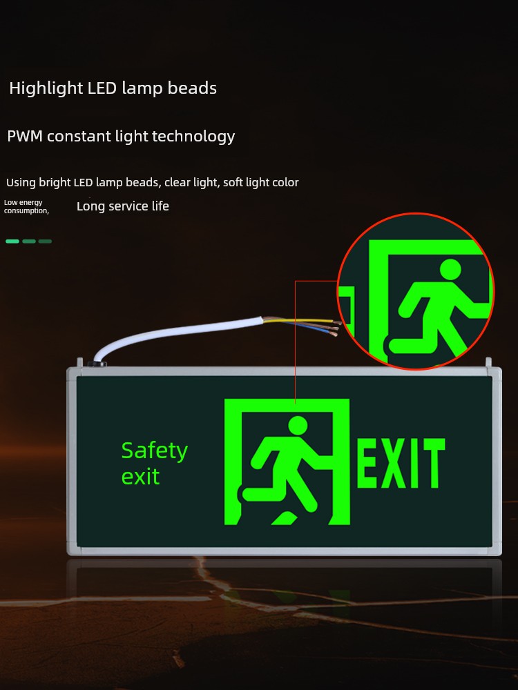 Minhua Evacuation Emergency Sign Floor Signal Lamp