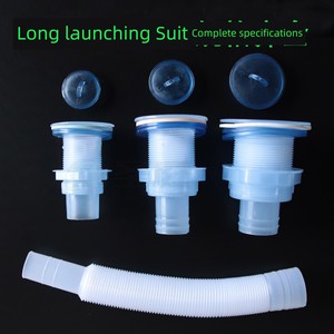 Old-Fashioned Drainer Ceramic Basin Plastic Drainer Head Sink Mop Pool Vegetable Washing Sink Deodorizing Filter Downcom