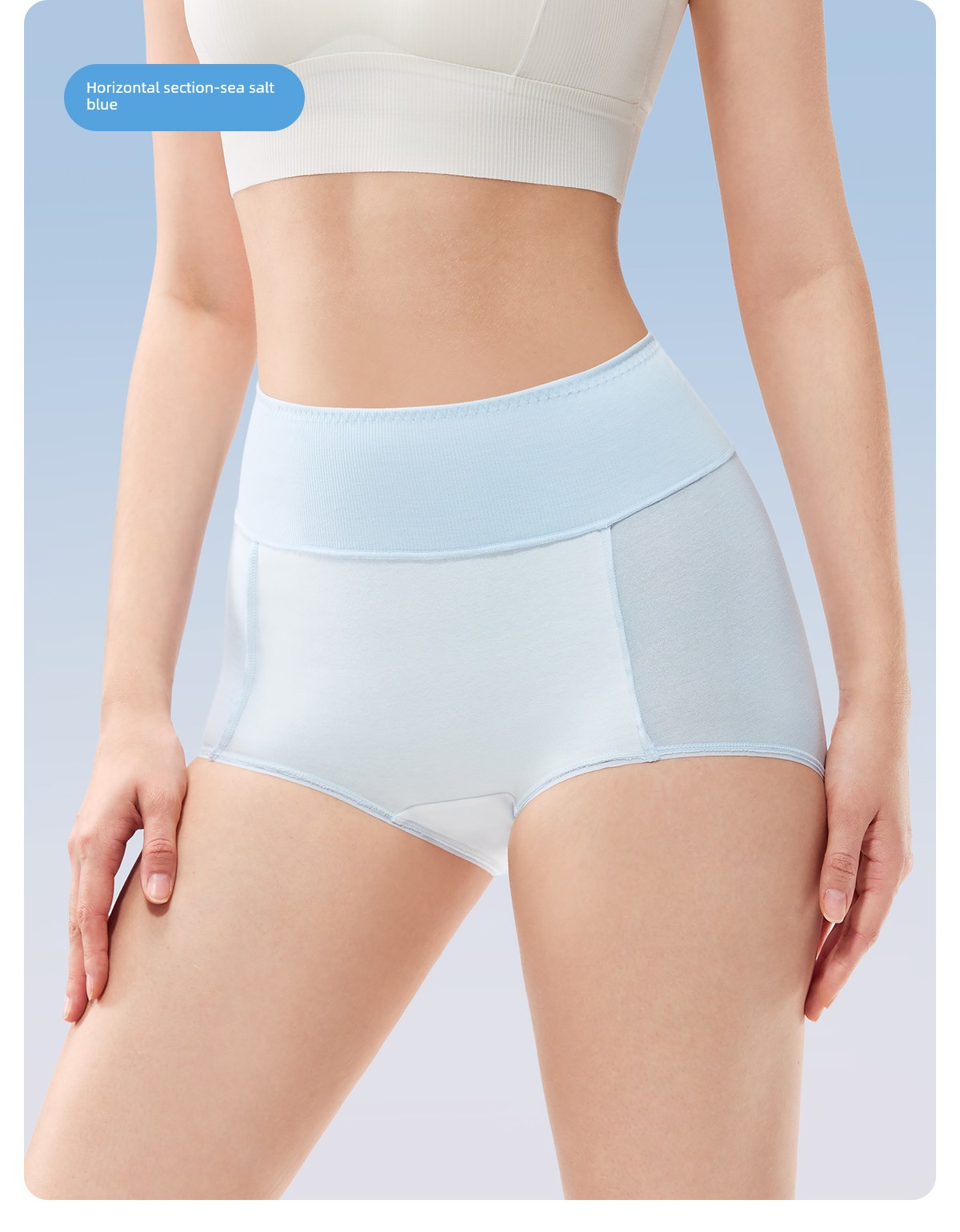 Jq Jingqi Postpartum High-Waisted Cotton Panties, Non-Abrasive, Extended Crotch, Tummy Control, Specially Designed for Cesarean Section during the — 27