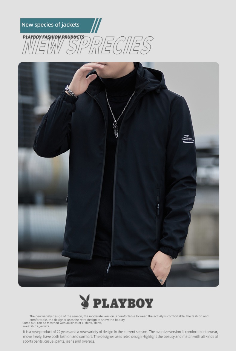 dandy winter removable Autumn clothes Hooded loose coat