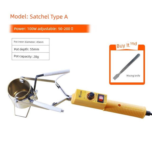 Raw Dali glue furnace glue rod glue granulated wax fire paint seal candle DIY batik melt disc temperature constant temperature hot melt furnace