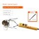 Raw Dali glue furnace glue rod glue granulated wax fire paint seal candle DIY batik melt disc temperature constant temperature hot melt furnace