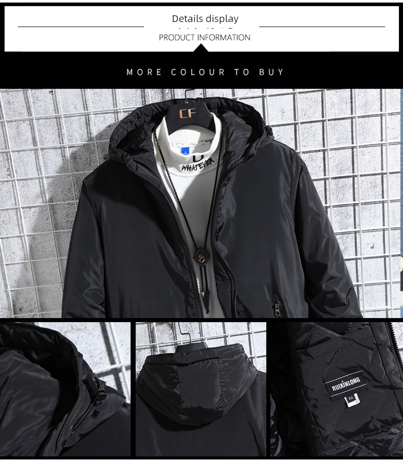 Chaopai Cotton winter Minority Advanced sense Coat loose coat