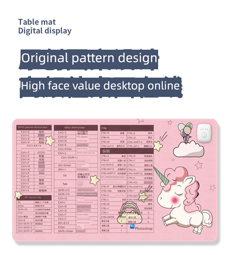 office desktop student dormitory do homework Mouse pad