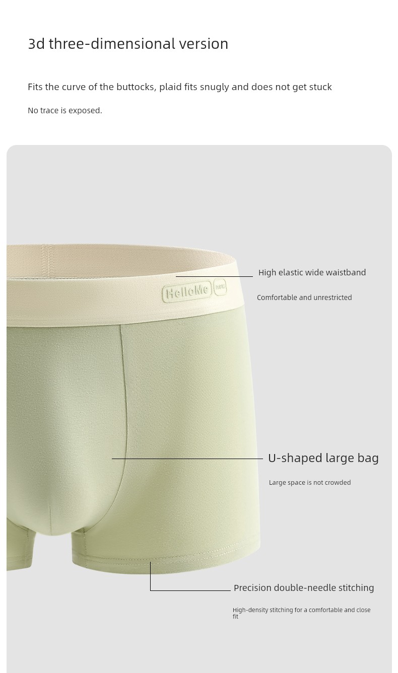 Yalu Pure Cotton Boys' Underwear for Teenagers, Boys in Middle and High School, Developmental Period Children, Medium and Large Children's Boxer Shorts — 15