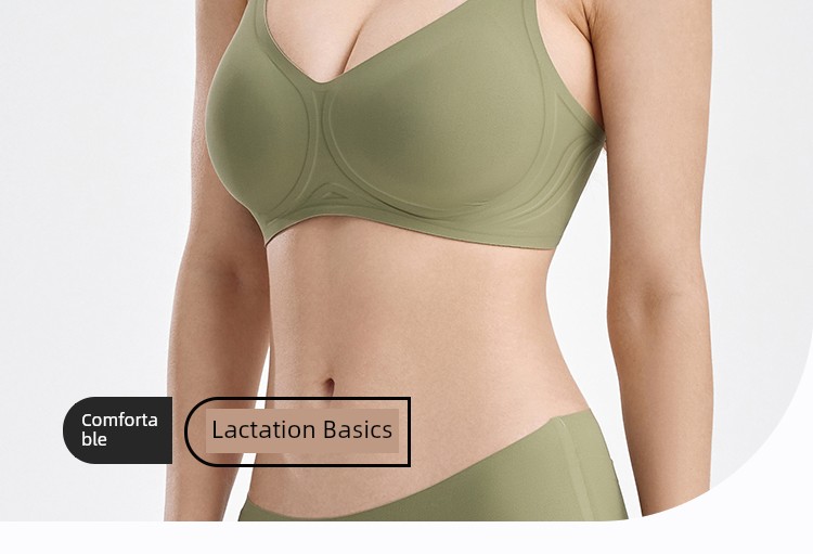 GE Meizi Breastfeeding Intimates Push up and Anti-Sagging Postpartum Feeding Spring and Summer Exclusive for Pregnancy Pregnant Women Bra Seamless — 3