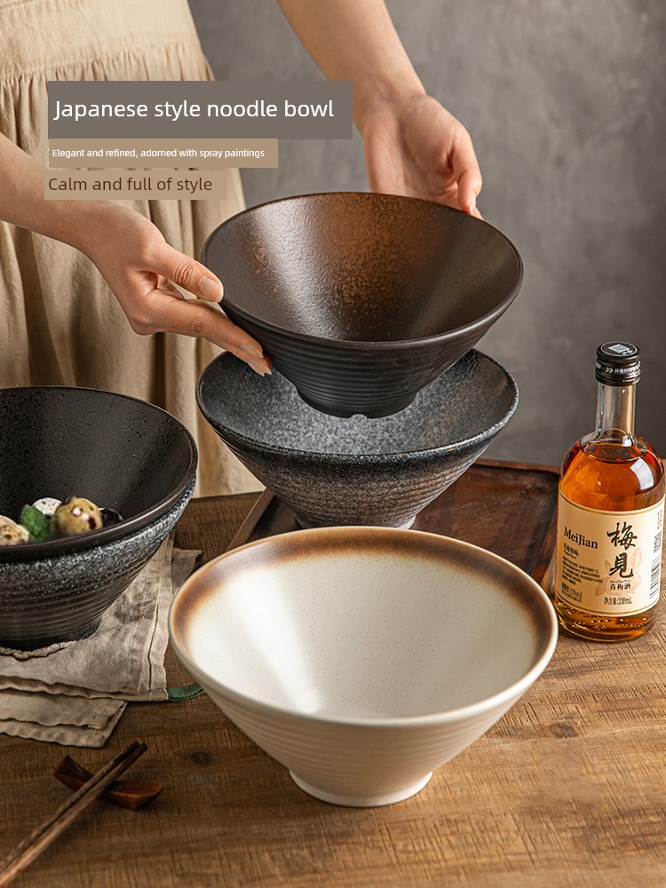 Modern Housewife For Home Personal Rain-Hat Shaped Bowl Japanese Style Tableware