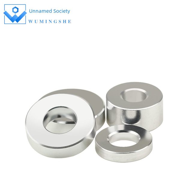 Aluminum alloy casing thickened gasket elongated circular hollow sleeve heightening washer isolation column M6M8M10M12