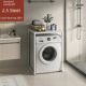 Drum washing machine storage rack above bathroom bathroom bathroom floor-standing balcony dryer rock slab storage rack storage table
