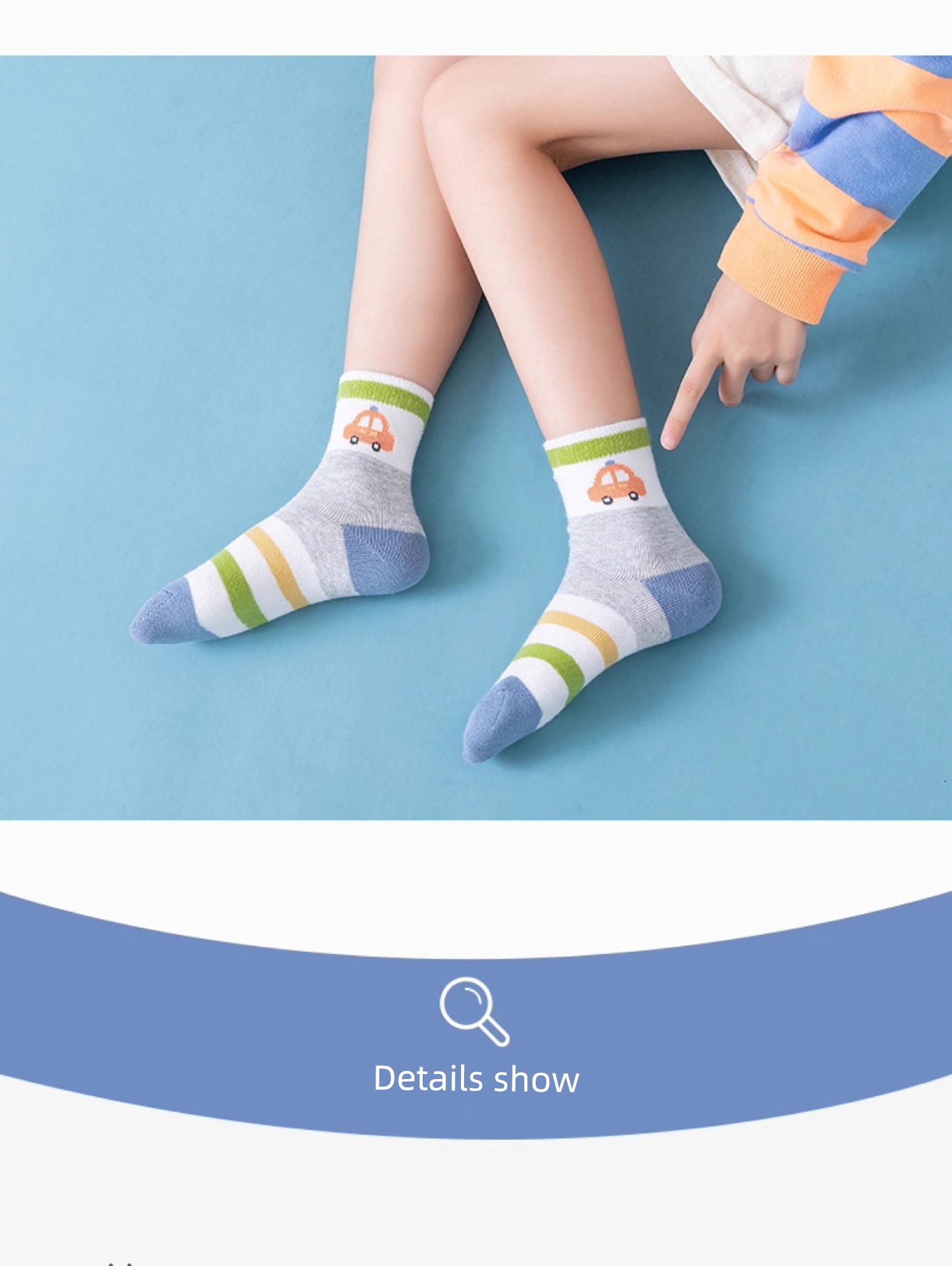Pure Cotton Spring & Fall Thin Kid Cartoon Children's Socks — 14