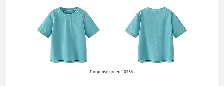 Mini Balabala Short-Sleeved T-Shirts and Pants for Boys and Girls, Summer Quick-Drying Kidsren's Tops, Shorts and Leggings Collection — 34