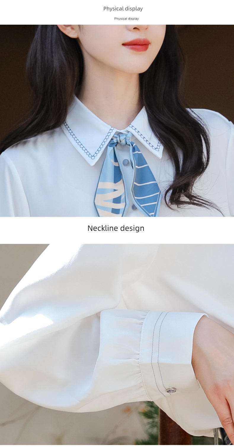 Pachachi Chiffon easy Casual and versatile bow