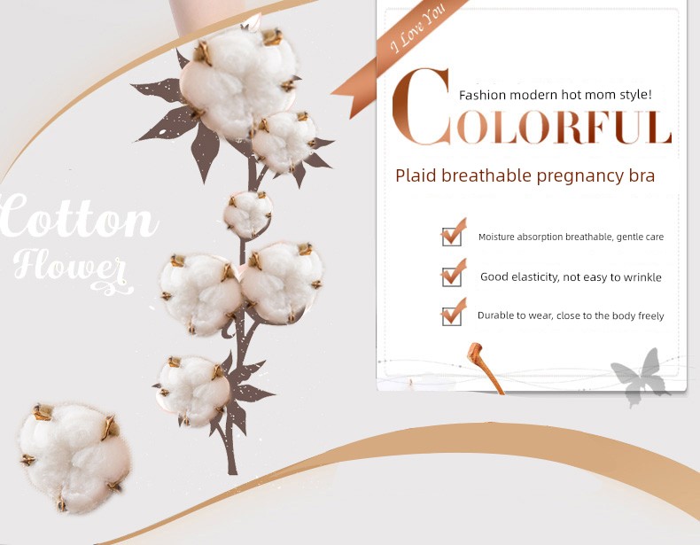 Breastfeeding Intimates Pregnant Women Push up Bras Push-up Postpartum Feeding Pure Cotton Exclusive for Pregnancy Bra Autumn and Winter Thin — 5