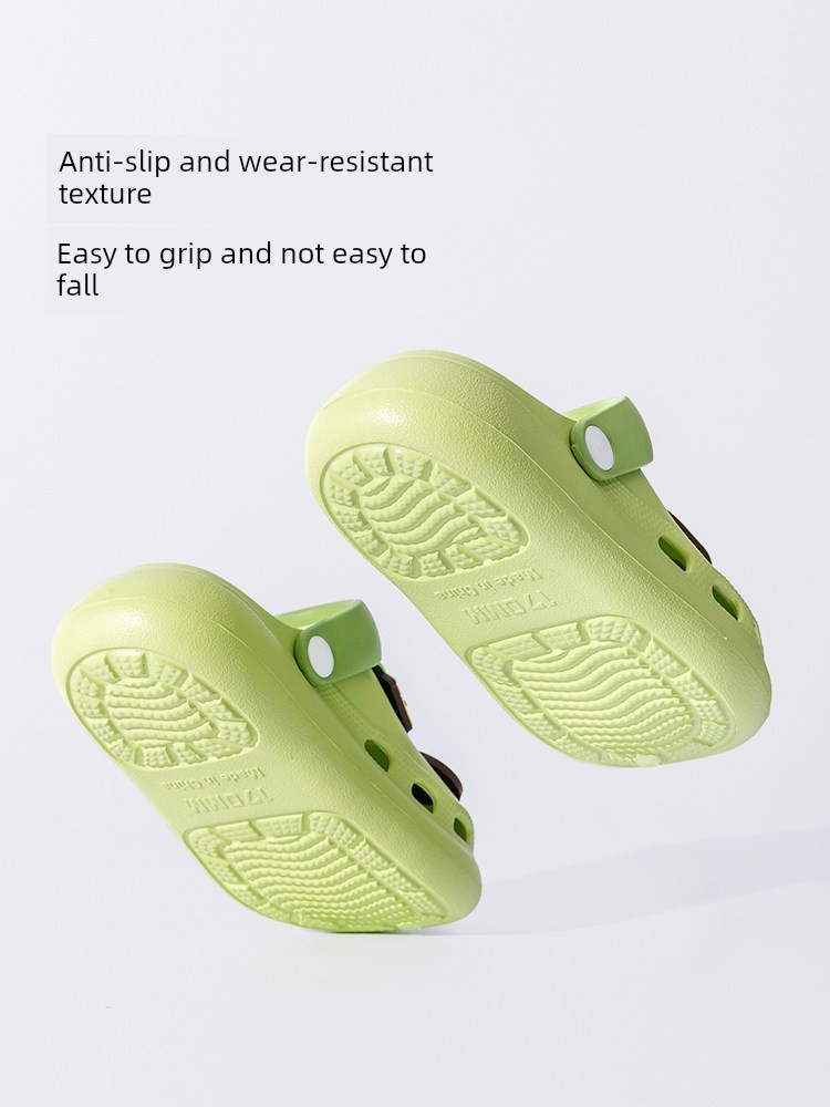 Pig Daddy Capibara Children's Summer Slippers for Boys, Non-Slip Home Sandals for Older Children, Beach Clogs for Girls — 5