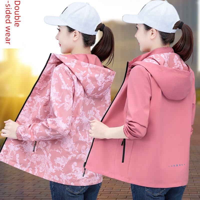 Wear it on both sides Versatile Autumn and winter clothes Plush motion pizex