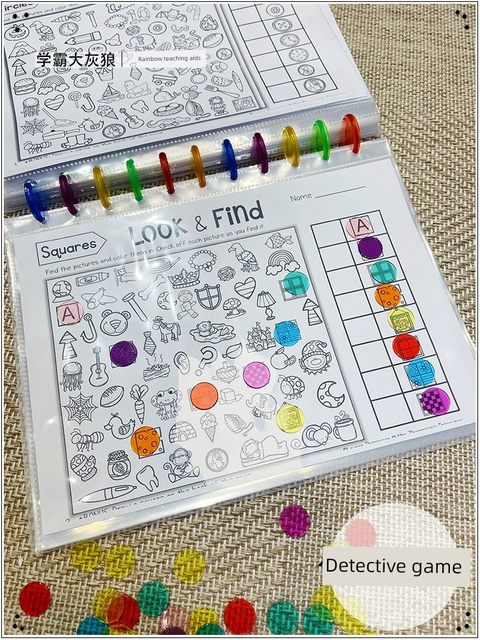 A4 folder insert 20 pages/40 pages transparent mushroom clip storage book students use rewritable insert single page clip