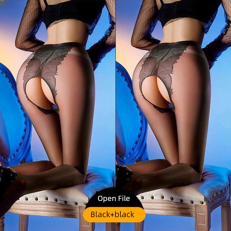 Black Sheer Stockings for Women, Thin Anti-Snag White Stockings, Spring and Summer Nude Color Pantyhose, Natural Bare-Leg Effect, Summer Season — 2
