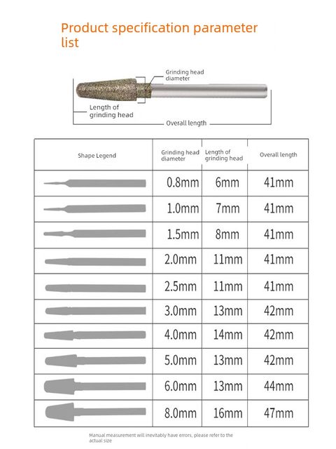 B needle grinding head jade jade beeswax jade grinding electric head professional needle emery grinding head