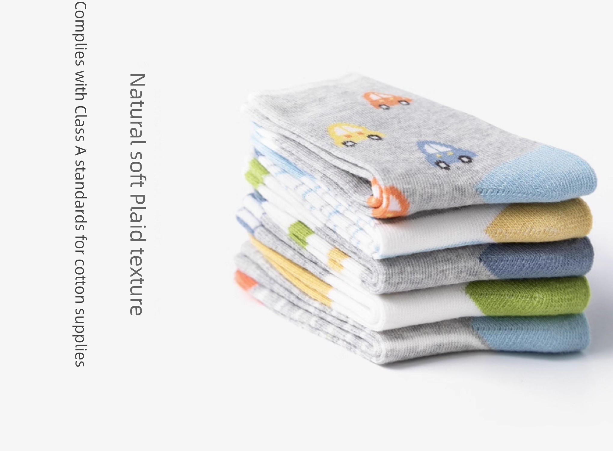 Pure Cotton Spring & Fall Thin Kid Cartoon Children's Socks — 15