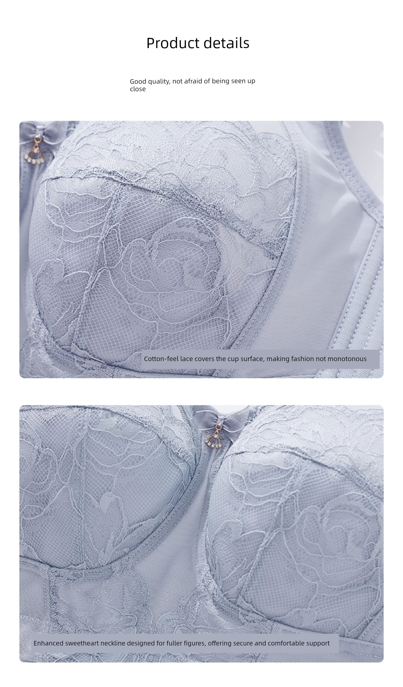 Plus-Size Nursing Bra, Ultra-Thin Full-Cup, Minimizer Maternity Bra, Anti-Sagging for Large Breasts, Postpartum Breastfeeding Bra — 14