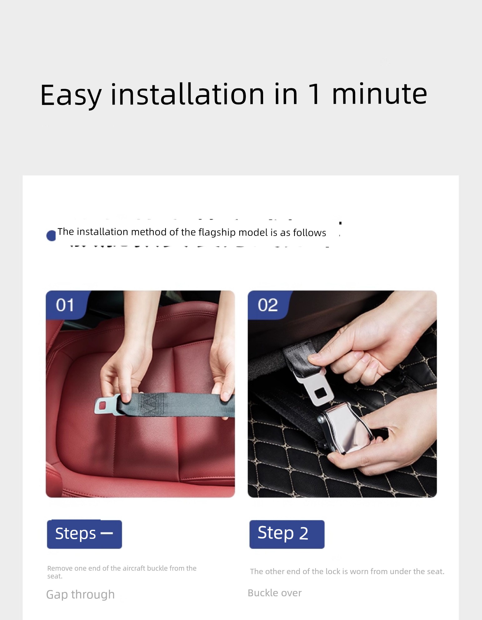 Pregnant Women's Safety Belt Car Special Belly Support Anti-Strangulation Belly Mid-Pregnancy Driving Car Driving Handy Gadget Fixed — 11