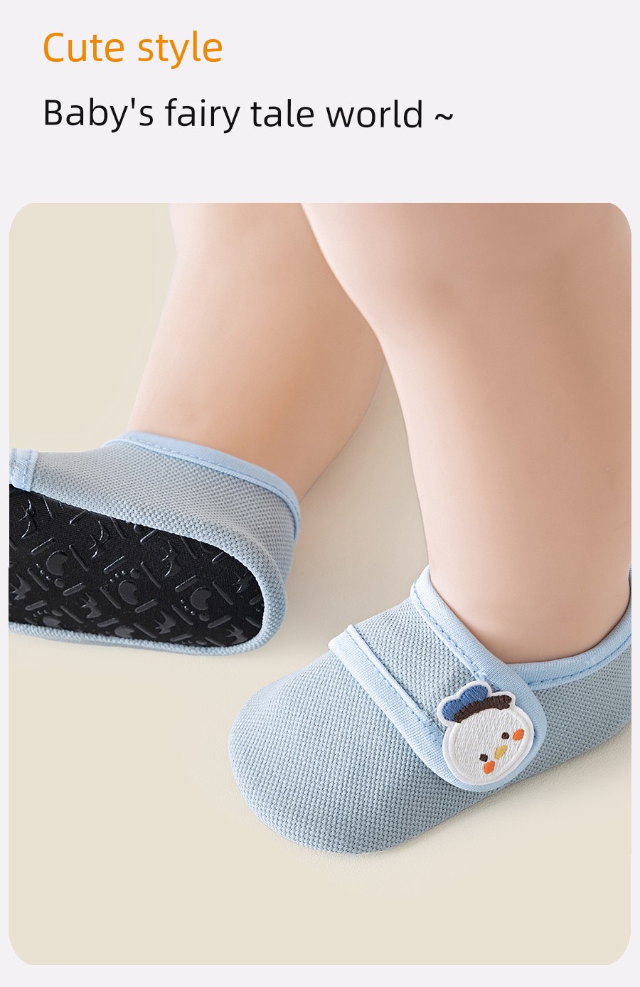 Fall and Winter Infant Indoor Non Slip Thickened Floor Shoes — 11