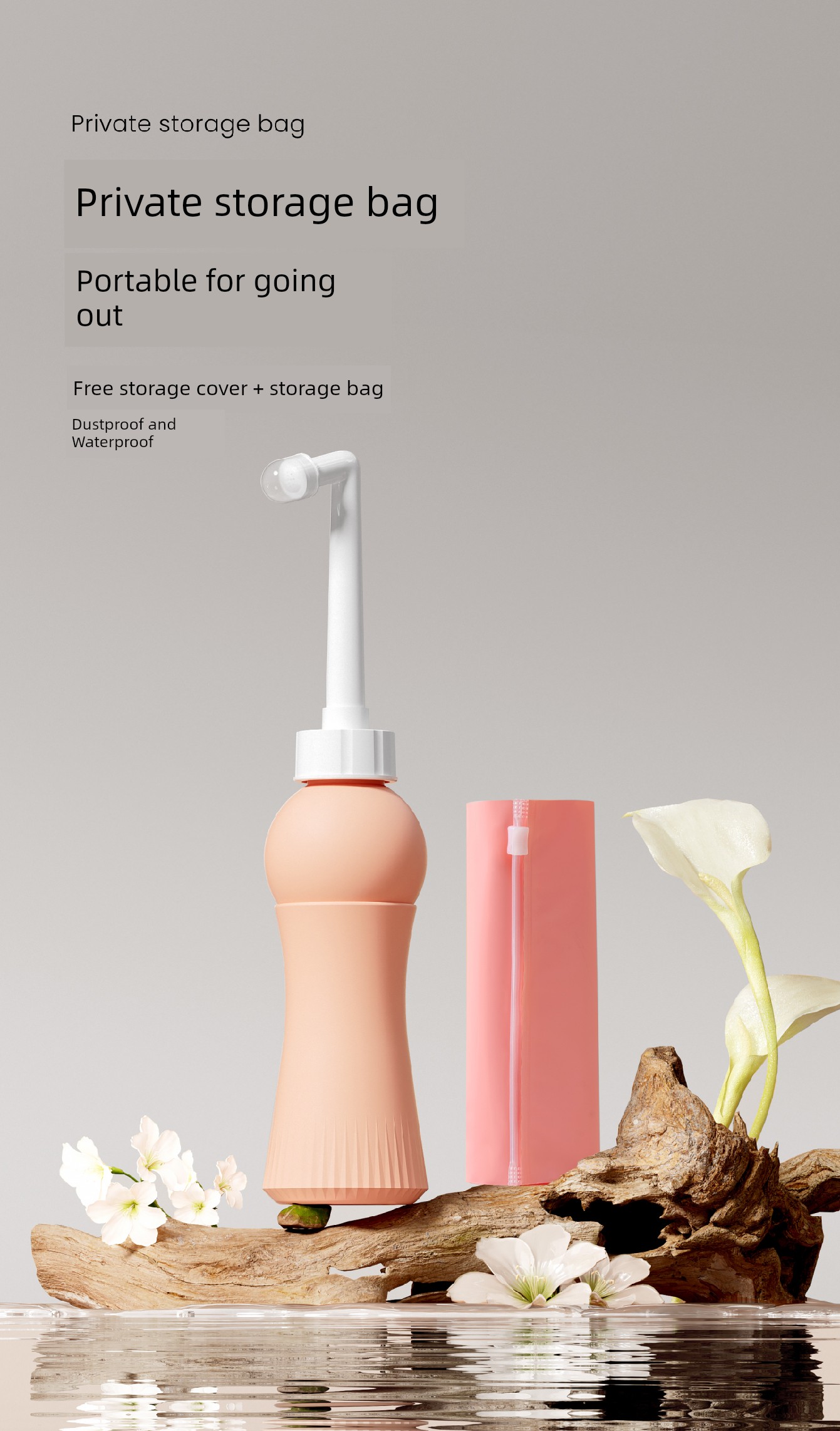 XENBEA Maternal Female Private Part Butt Anal External Washing Butt Portable Cleaning Device Washing Bottle Perineum Flusher — 15