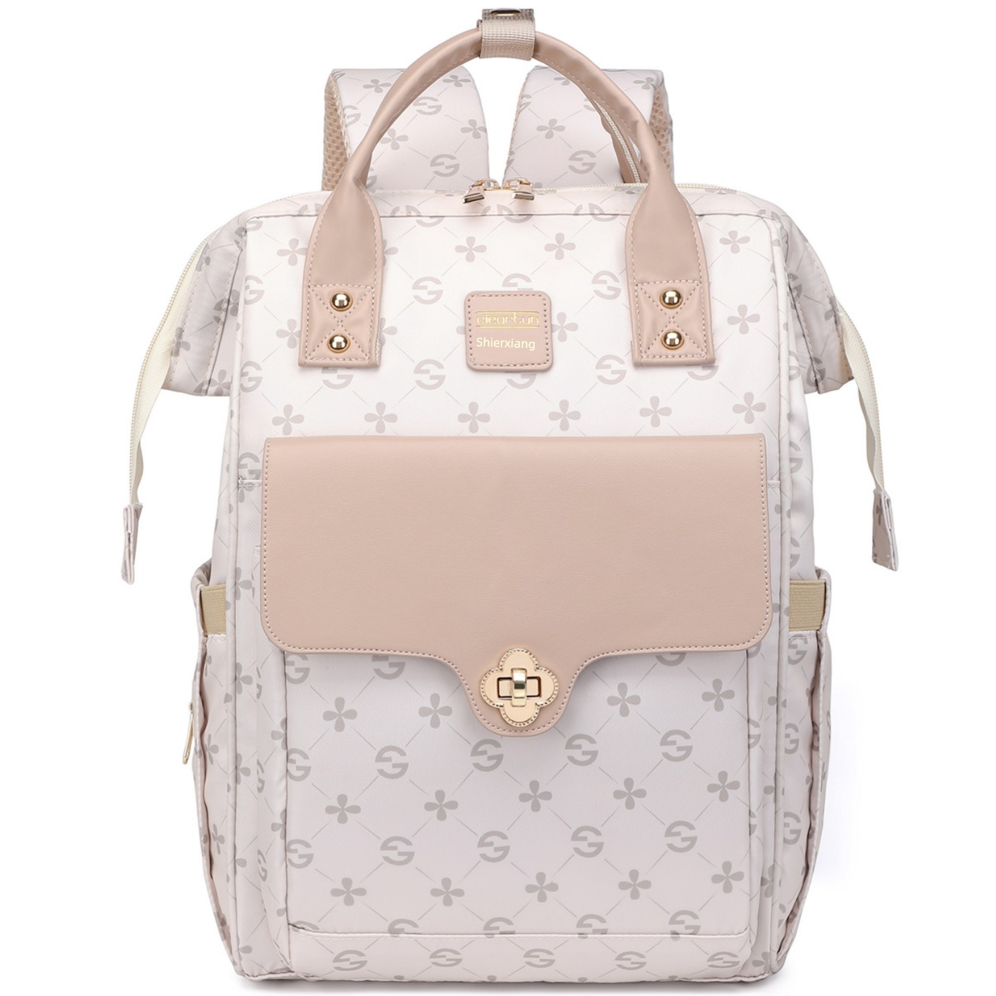 New Fashionable Mommy Bag, Multi-Functional, Large-Capacity, Waterproof Mother-Child Backpack, Lightweight Bag for Moms to Carry When Going Out with Their — 1