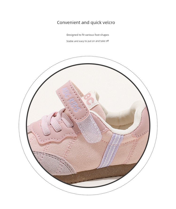 Abckids Girls' Super Stylish Shoes Children's Sneakers 2026 New Autumn Student Running Shoes with Soft Soles — 5