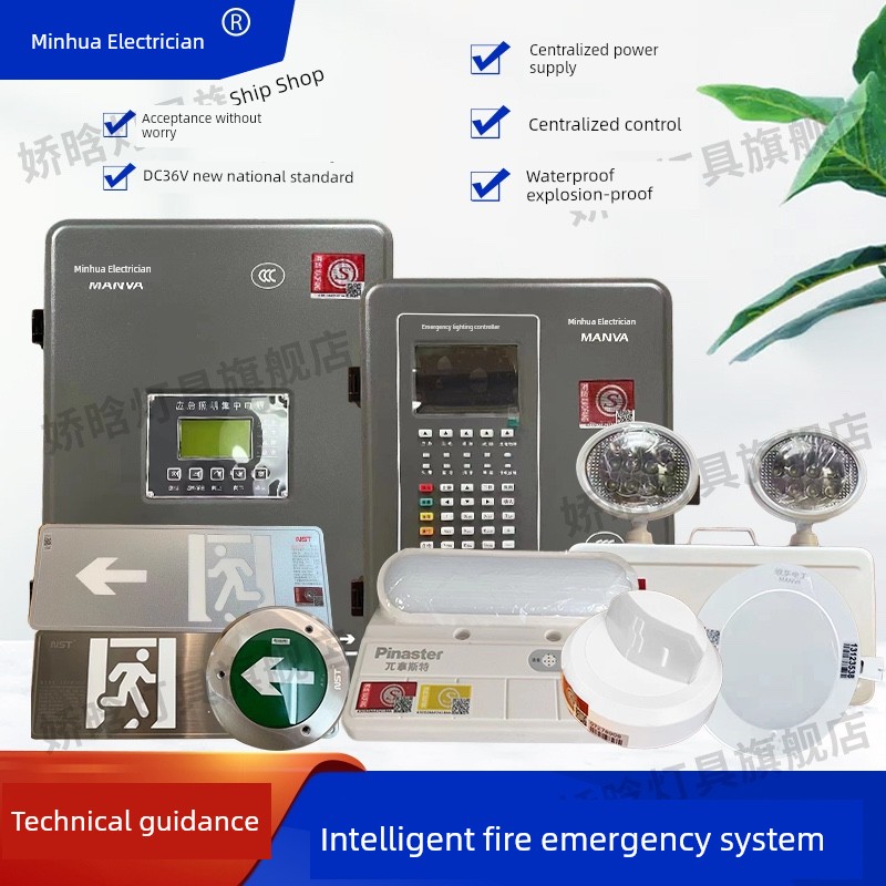 Minhua Type a Fire Emergency Lighting Centralized Power Supply 36V Intelligent Evacuation Indication System EPS Centralized Control Light
