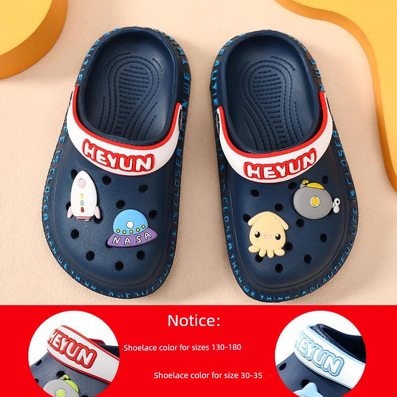 British Magkiss Kidsren's Sandals, Boys' Summer Sandals, Clogs, Girls' Baby Non-Slip Beach Shoes — 8
