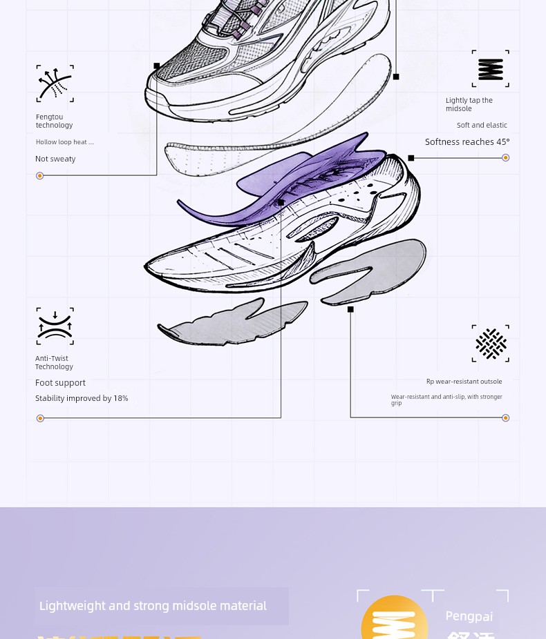 Wind Permeability 7 | 361 Kidsren's Shoes, Girls' Sports Shoes, Boys' Running Shoes, Autum New Student Mesh Breathable Kidsren's Shoes — 13