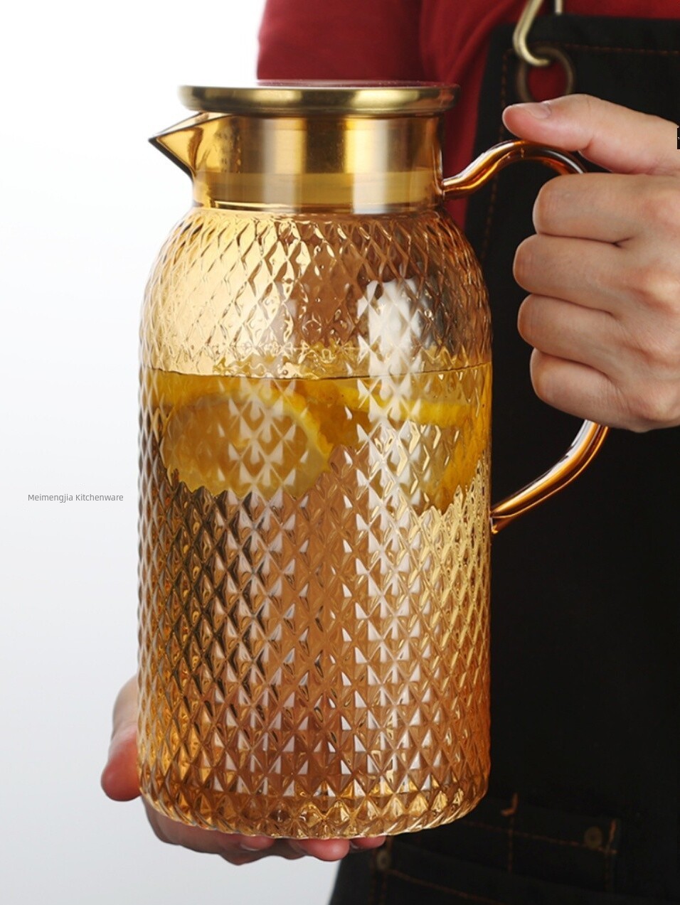 High Temperature Resistant Restaurant Hot Pot Water Kettle Fruit Teapot Acrylic Jug Plastic Juice Jug Bar Beverage Cold Water Bottle