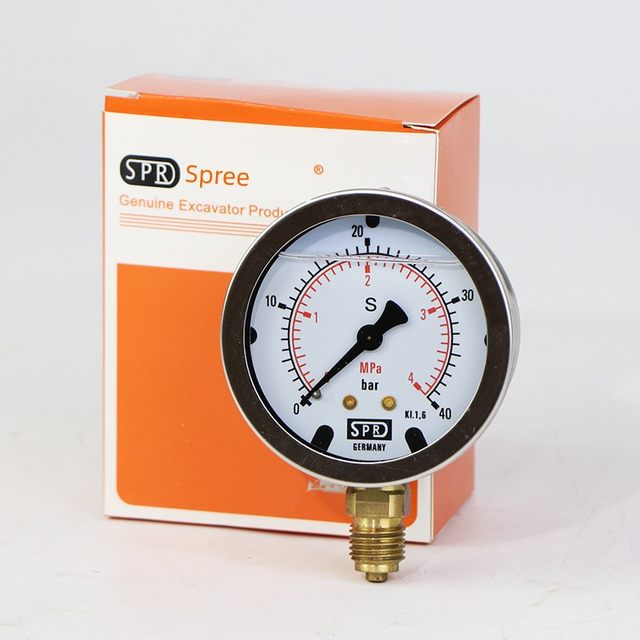 Imported Sprude Pressure Gauge Box Excavator Pressure Gauge Hydraulic Oil Gauge Testing Instrument Set