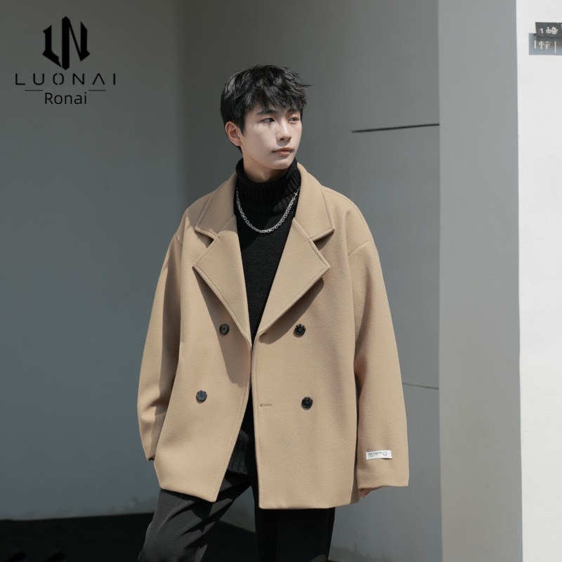 have cash less than that is registered in the accounts Autumn and winter Chaopai Big size jacket Wool loose coat