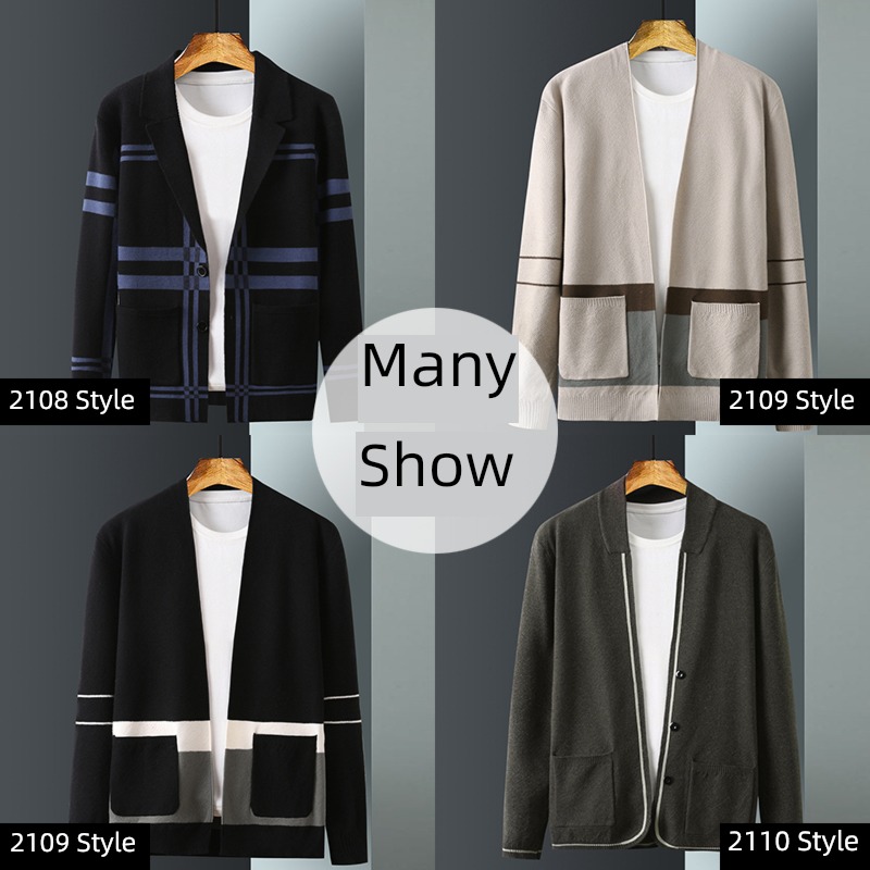 Spring and Autumn Korean version trend Self-cultivation fashion Sweater