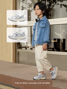 Carter Rabbit Kidsren's Shoes Kidsren's Sports Shoes 2026 Autum New Soft-Soled Non-Slip Breathable Running Shoes Casual