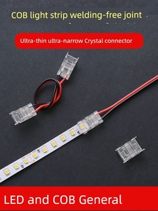 Low Voltage Light Strip Welding-Free Connector LED Strip Light Connector Light Strip Welding-Free Special Connectors Cor