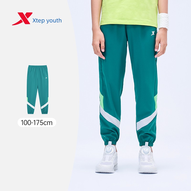 Xtep Children's Clothing Boys' Quick-Dry Pants Children's Long Pants 2026 Autumn New Mosquito-Proof Pants for Older Children Thin Sports Pants — 5