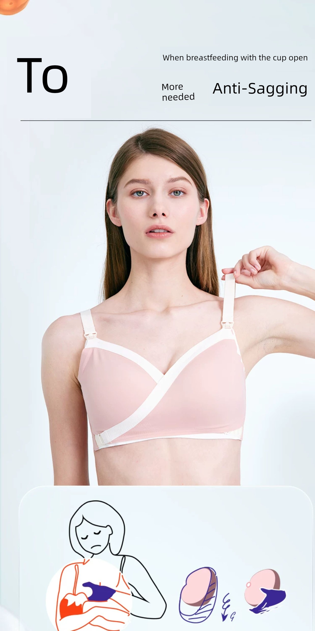 Magic Xi Breastfeeding Anti-SAG Push up Postpartum Bra Pregnant Women — 11