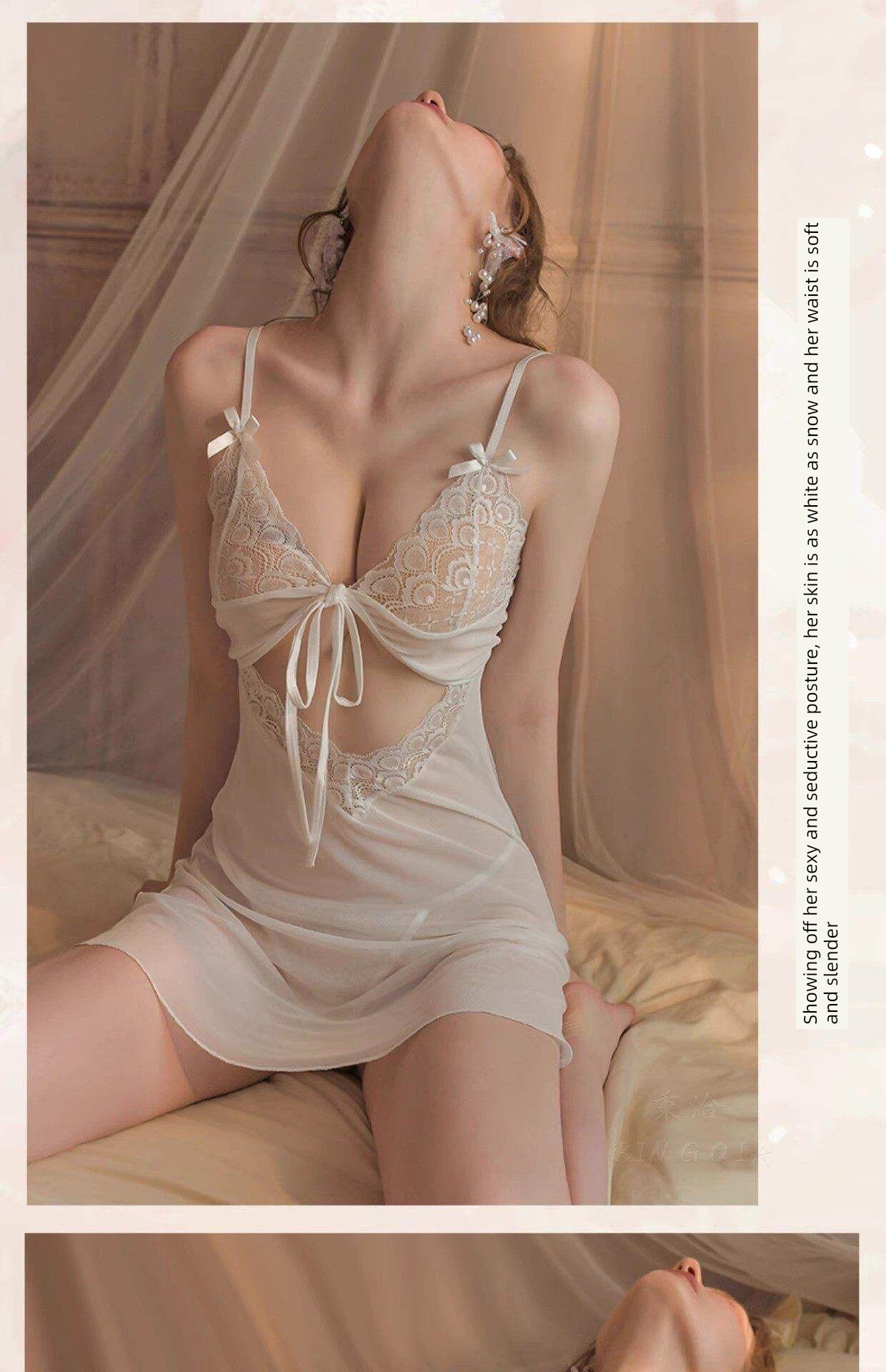 Sexy and Fun Sleepwear, Abstinence-Style Plus-Size Lace Camisole Nightdress, Abstinence-Style 2026 New Style, Mood-Enhancing and Fun Lingerie for Women — 13