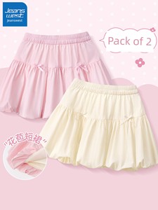 Jeanswest Children's Clothing Girls' Floral Skirt Summer Short Skirt Children's Princess Skirt 2026 New Style Half Skirt