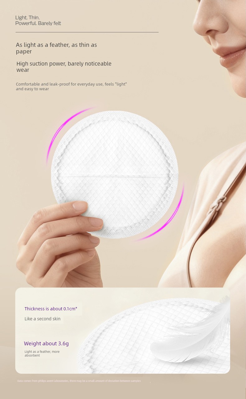 Philips AVENT Anti-Overflow Breast Pad Breastfeeding Postpartum Disposable Breathable Milk Leak-Proof Pad Breast Pad 2 Boxes — 8