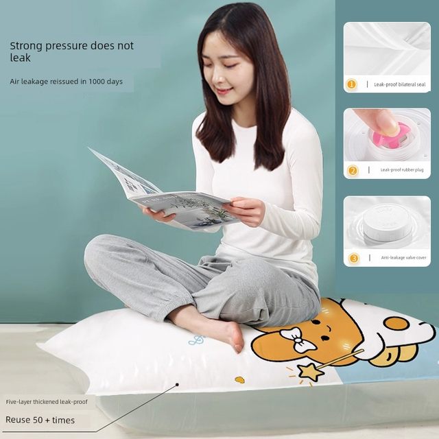 Vacuum compression bag electric pump thickened storage quilt clothing down jacket special moisture-proof packaging shrink bag