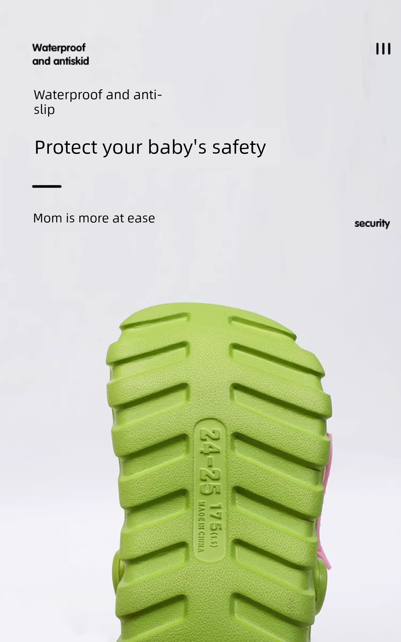 Mlskms-Vautid Girl Hole Shoes New Arrival Outdoor Non-Slip Kids Slippers Cherry Blossom Sandals Baby Girl Beach Shoes — 6