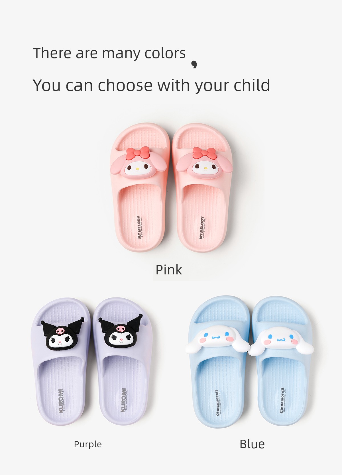 Kuromi Children's Slippers for Girls, Summer Indoor Home Bathroom Bathing 2026 New Model Parent-Child Girls' Slippers — 14