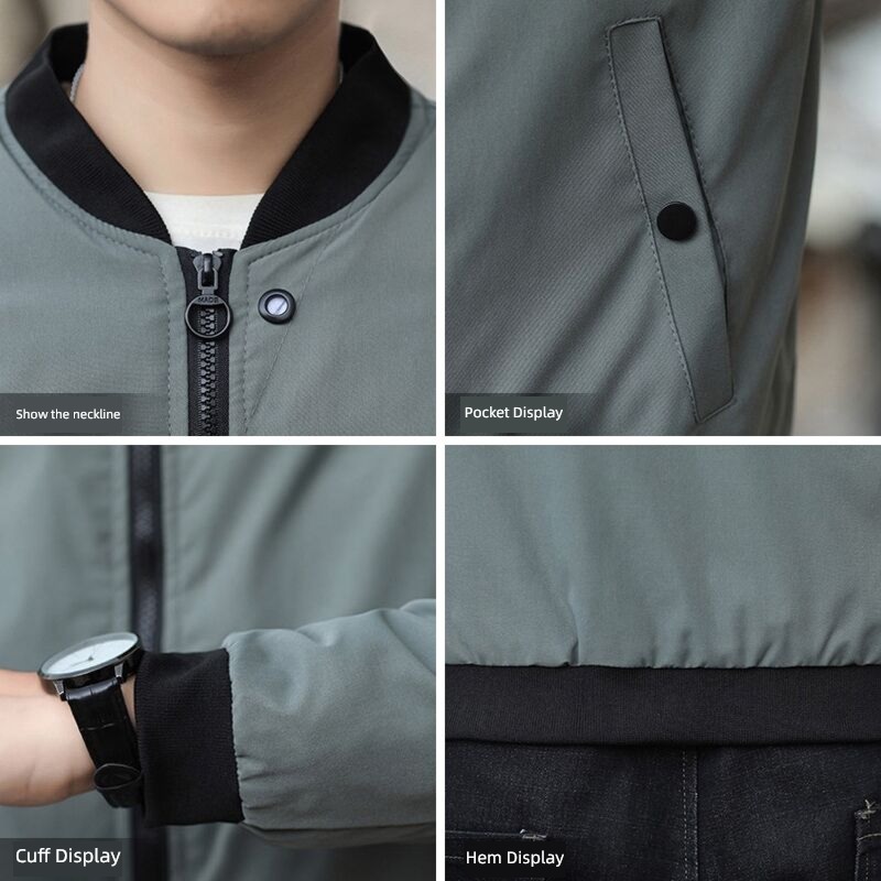 Spring and Autumn Young and middle-aged people winter clothes keep warm Put on your clothes loose coat