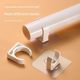 Punch-free water pipe snap fixing clamp PPR pipeline gas pipeline gas pipe clamp U-type pipe clamp nail-free wall